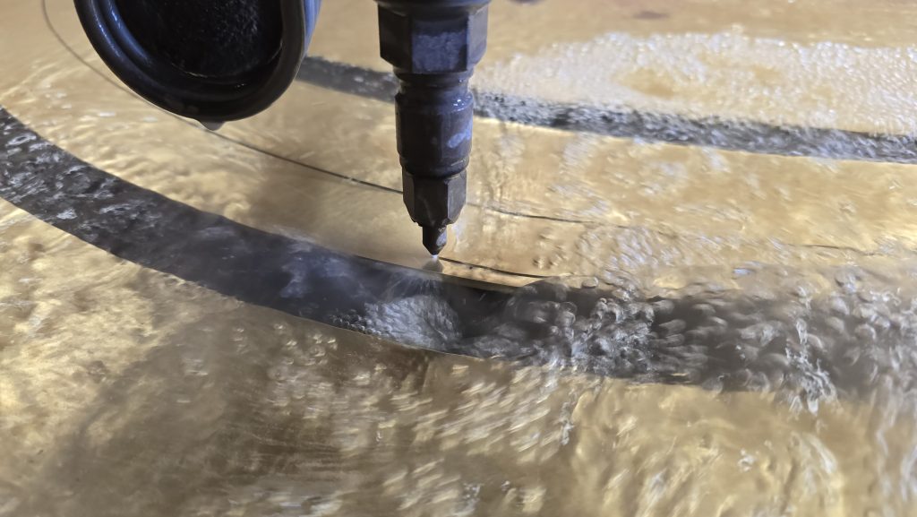 A batch of cut brackets
